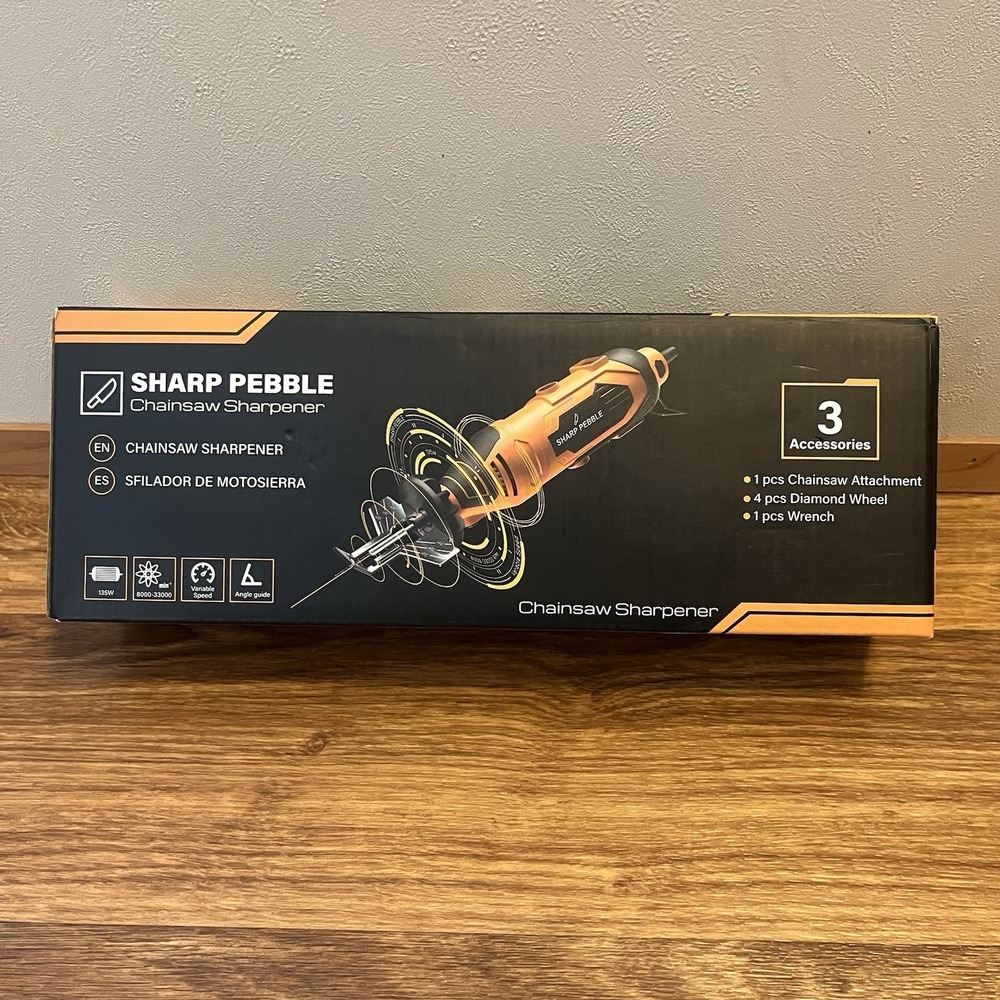 Sharp Pebble‎ Electric Chainsaw Sharpener Kit